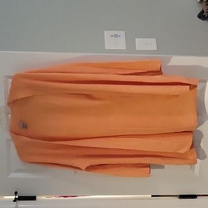 CHICOS  peach loose cardigan